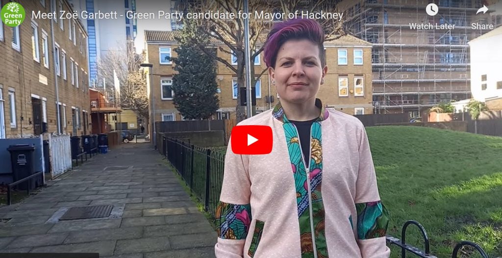 Zoë Garbett Hackney Mayor Video